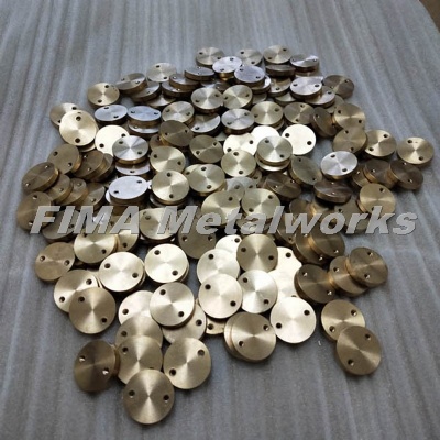 Oem Customization Cnc Machining Processing Sheet Brass Fabrication Service Stamping Hardware Parts